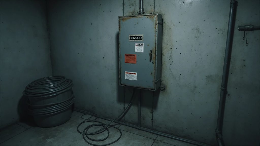 Old Zinsco Electrical Panel
