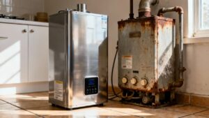 Water heater replacement in San Francisco home