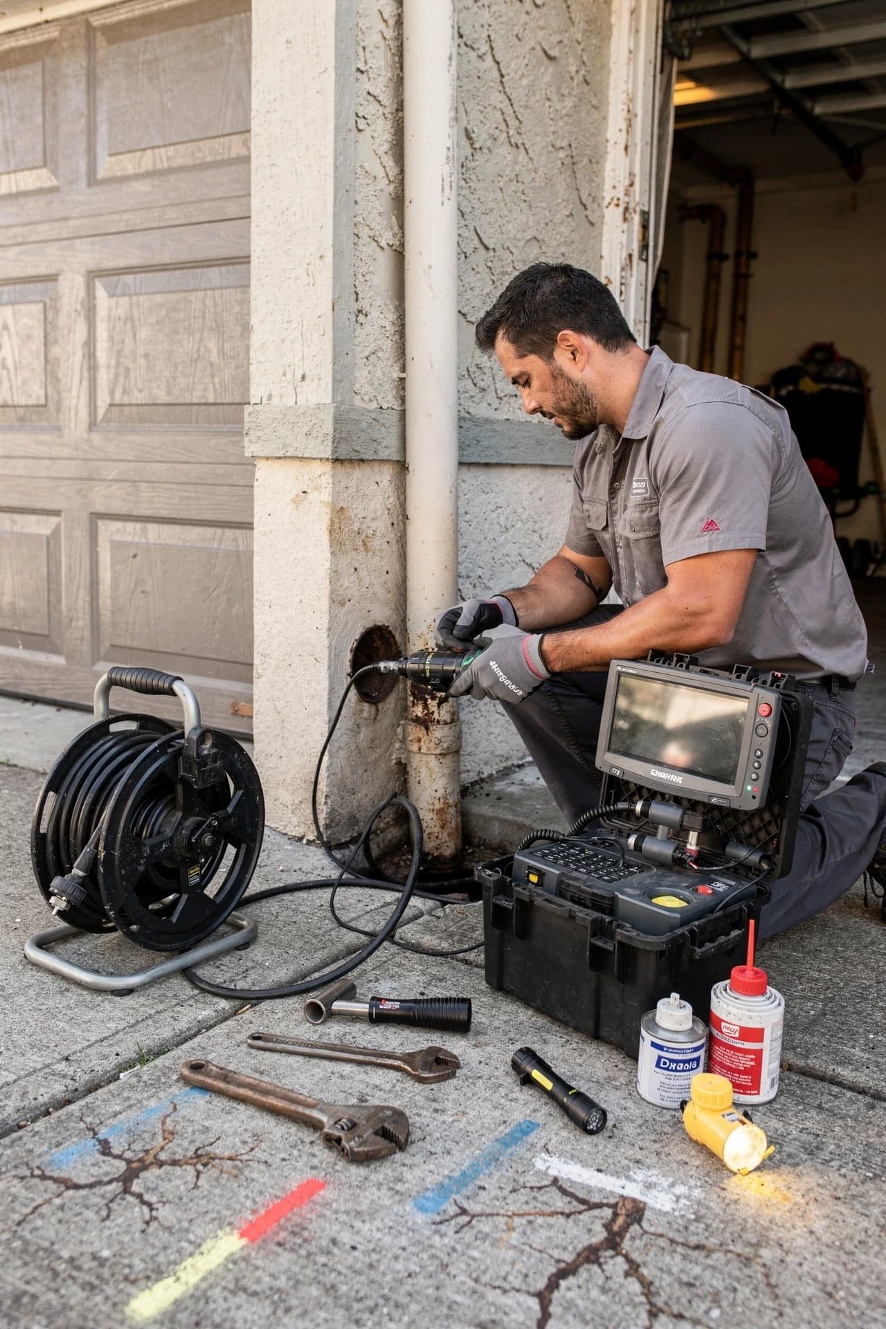 Sewer Line Repair in San Francisco Temporary service photo for sewer line repair in San Francisco