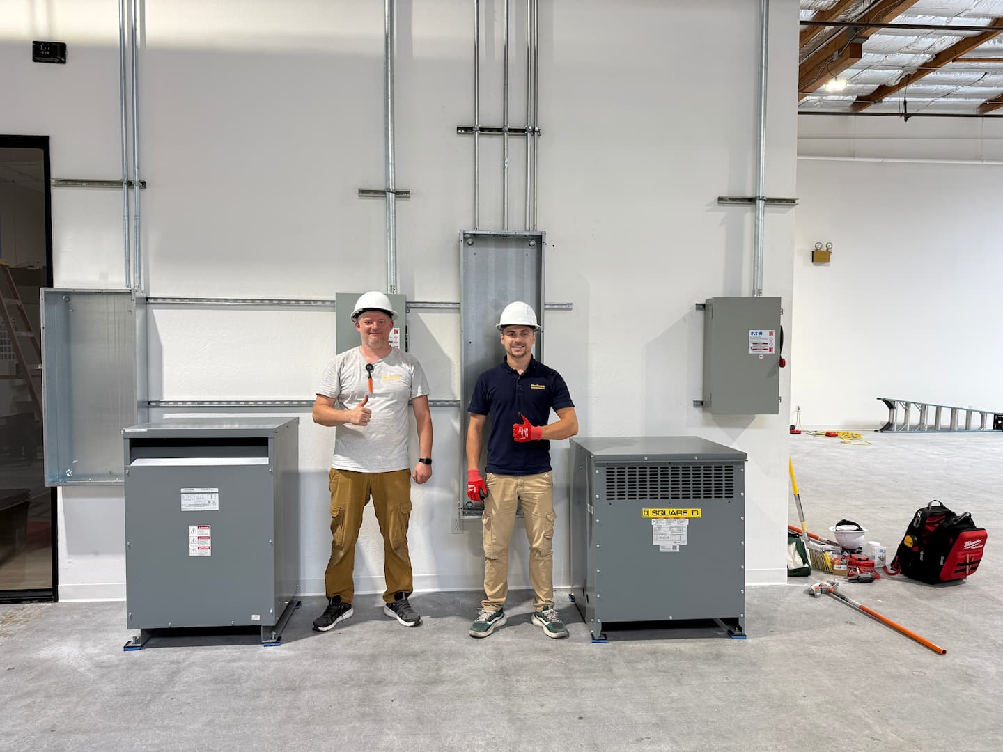 Completed robotics facility electrical upgrade