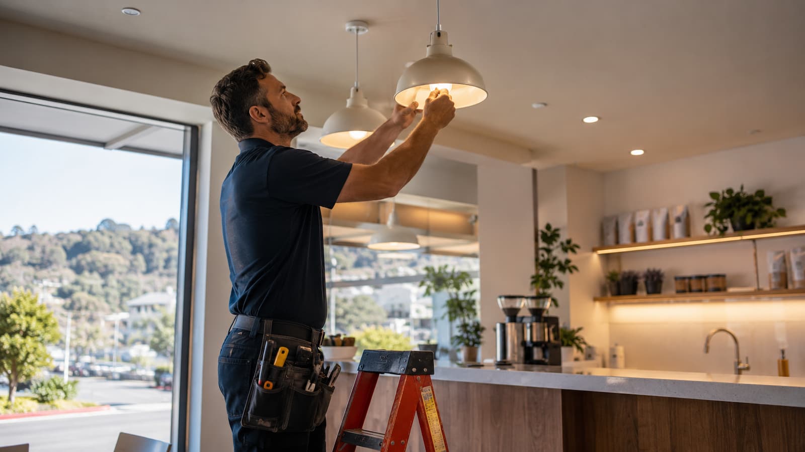 Commercial electrical lighting service in Mill Valley