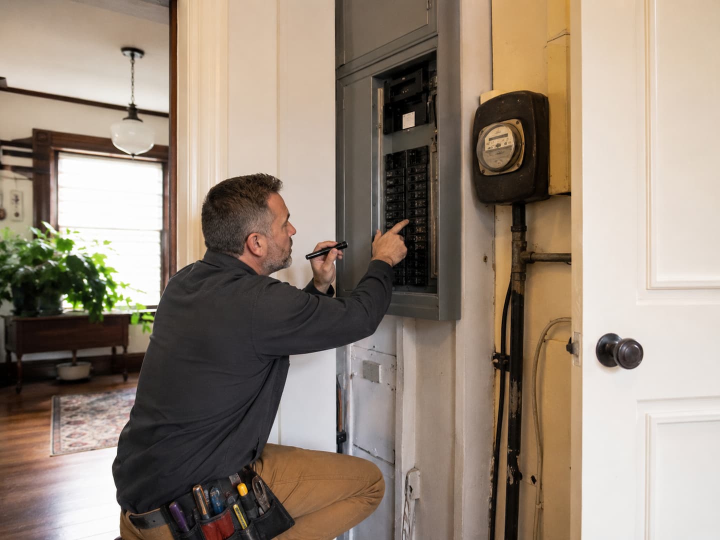 Older home appliance circuit planning in San Francisco