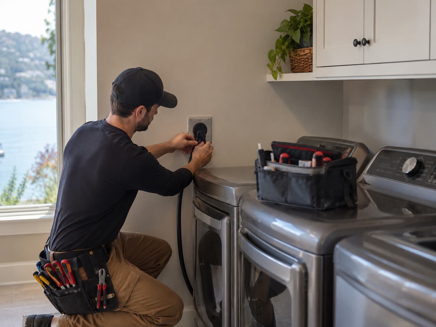 Dedicated appliance circuit installation in Sausalito