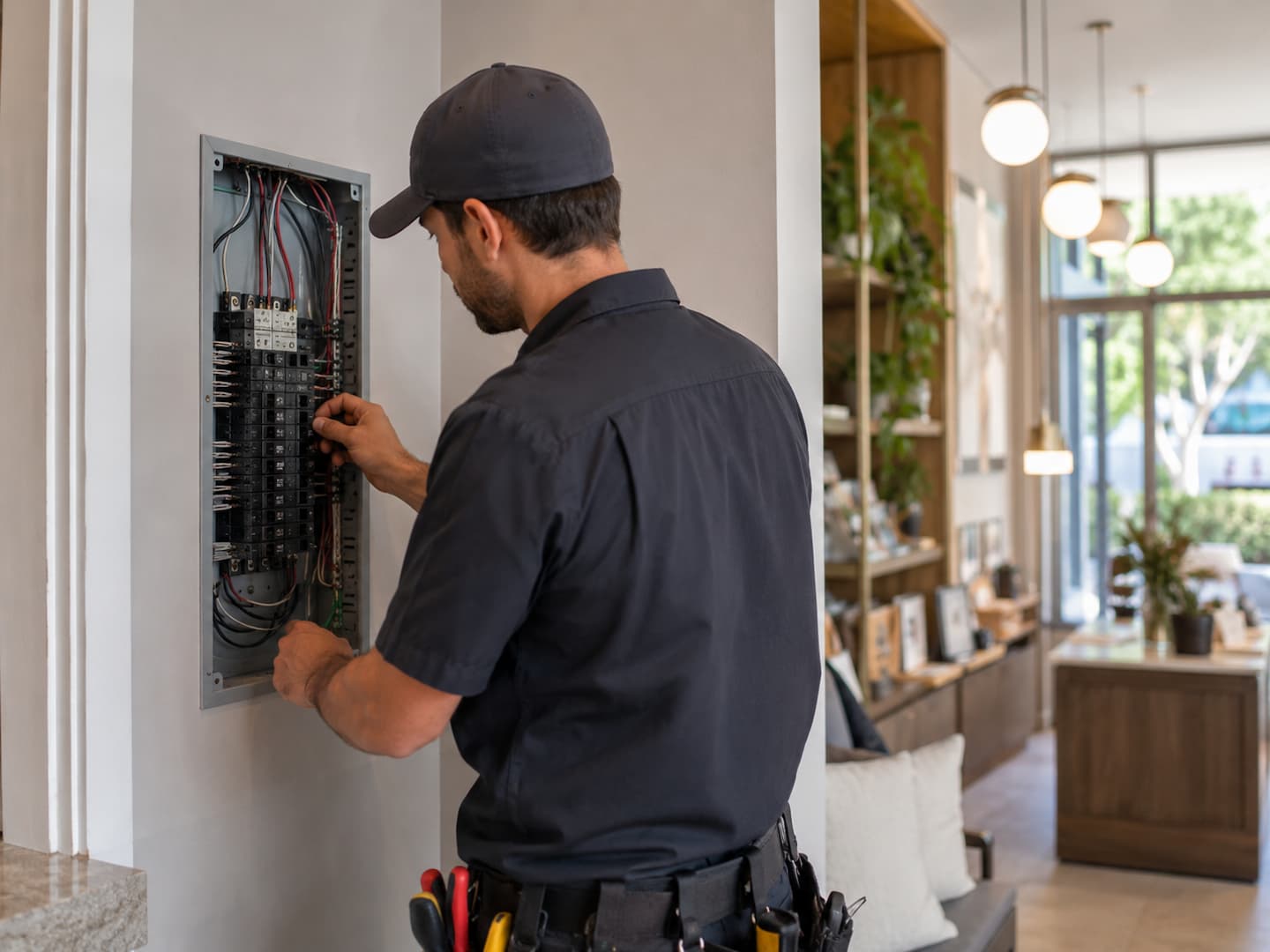 Commercial electrical service in Tiburon