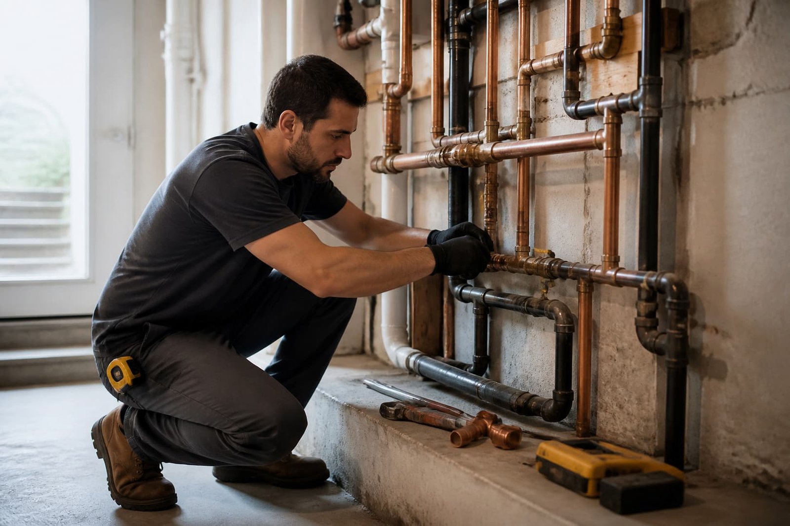 Pipe Repair and Repiping in San Francisco service assessment by a plumber