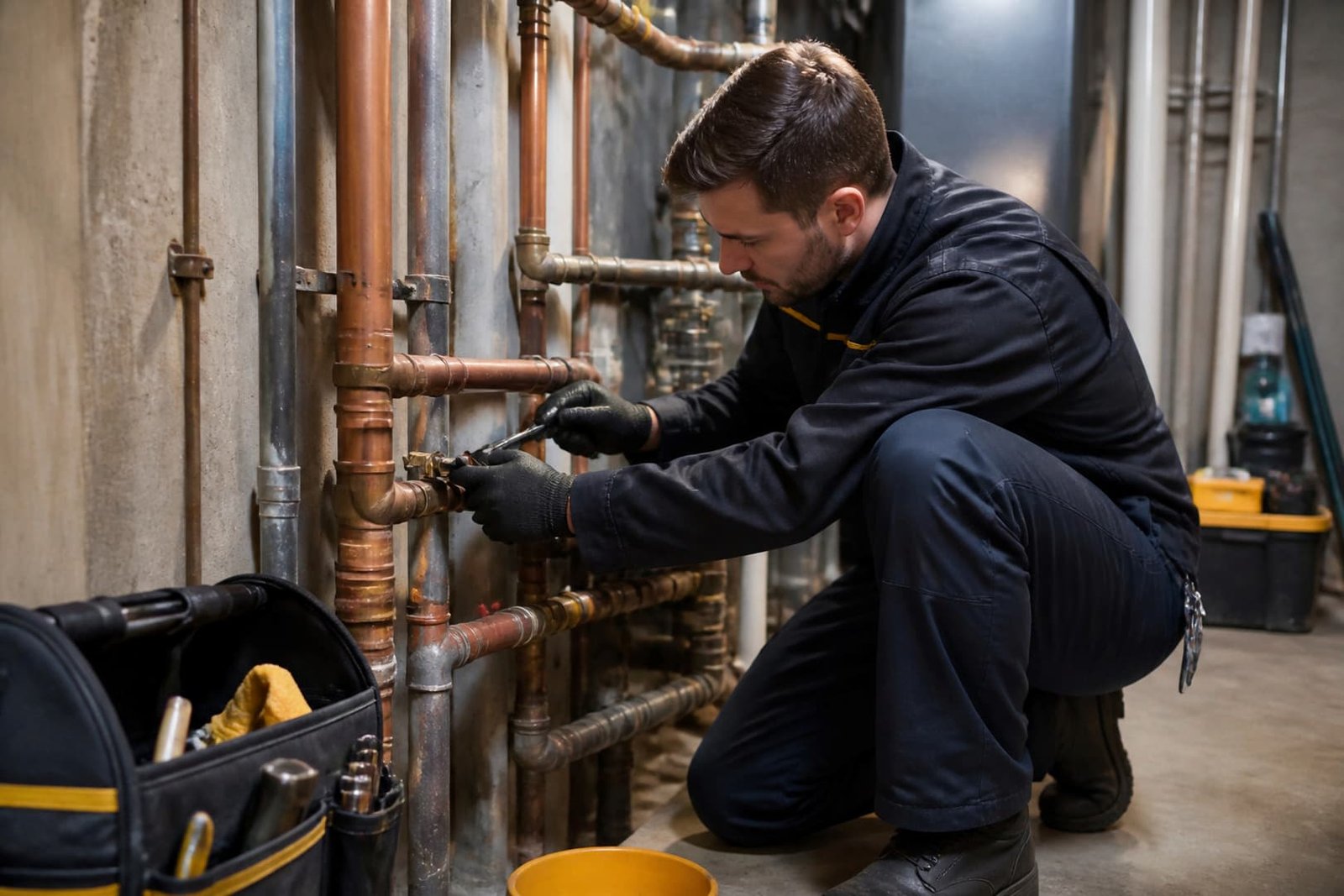 Plumbing Services in San Francisco service assessment by a plumber