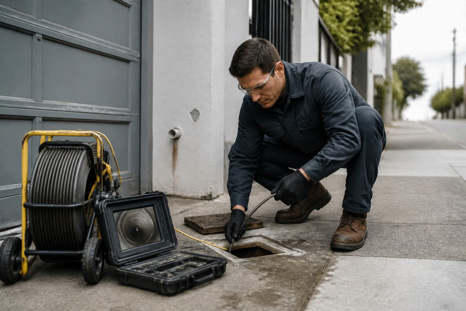Sewer Line Repair in San Francisco service assessment by a plumber
