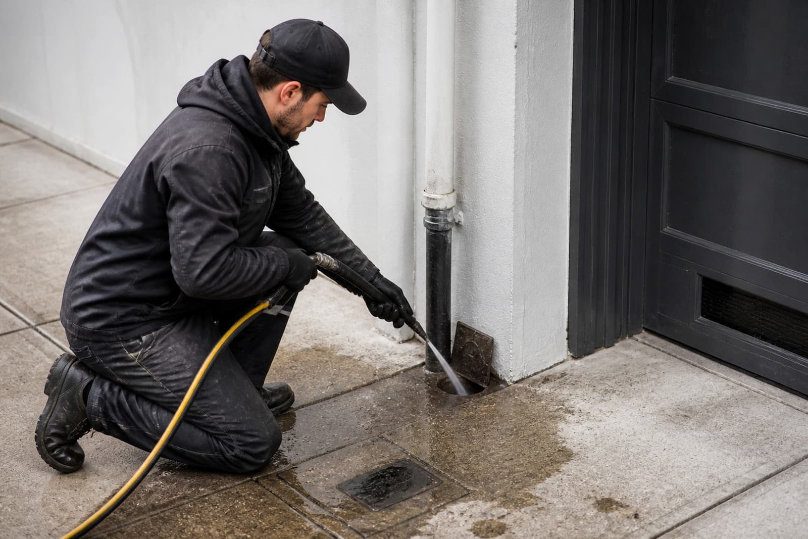 Hydro Jetting Services in San Francisco service assessment by a plumber